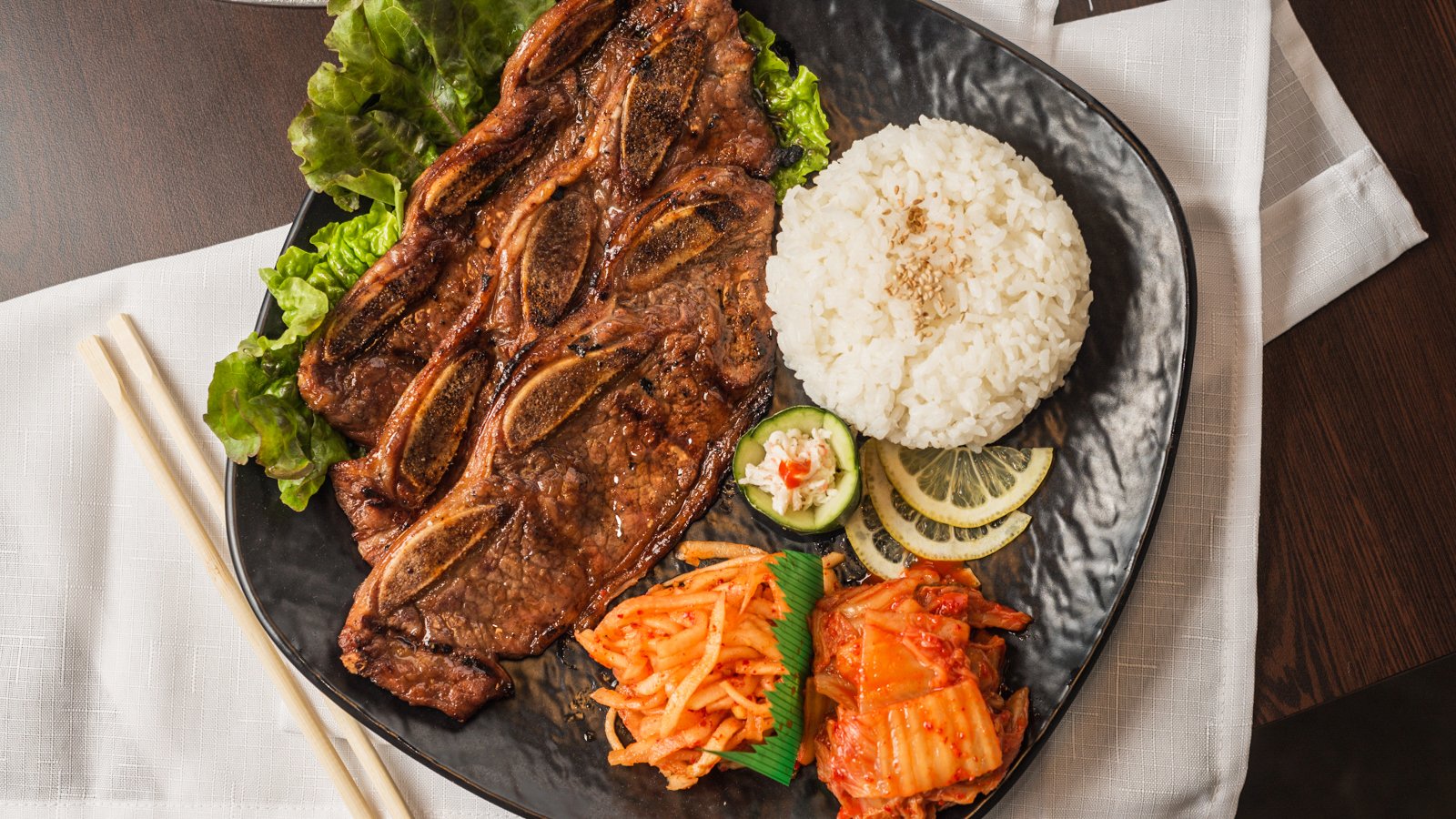 Kalbi Korean short ribs